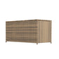 Arcadia Furniture Rattan Storage Box - Oatmeal