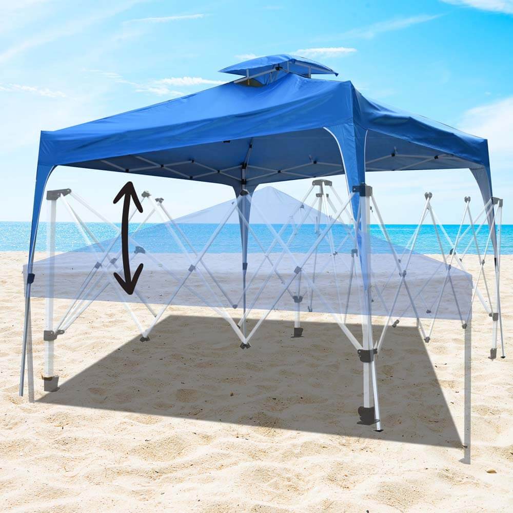 Arcadia Furniture 3M Outdoor Folding Tent - Navy