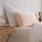 Pure Silk Pillow Case By Royal Comfort (Single Pack) - Champagne Pink