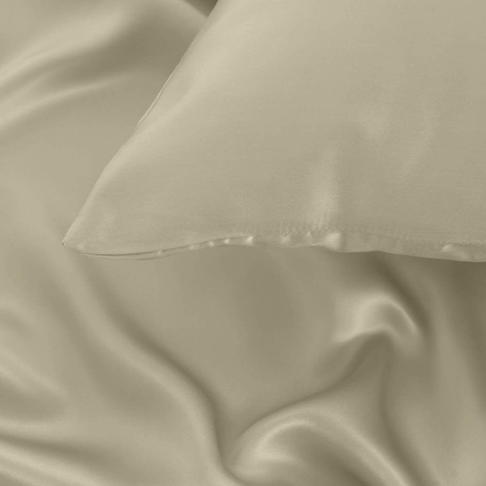 Pure Silk Pillow Case By Royal Comfort (Single Pack) - Sage