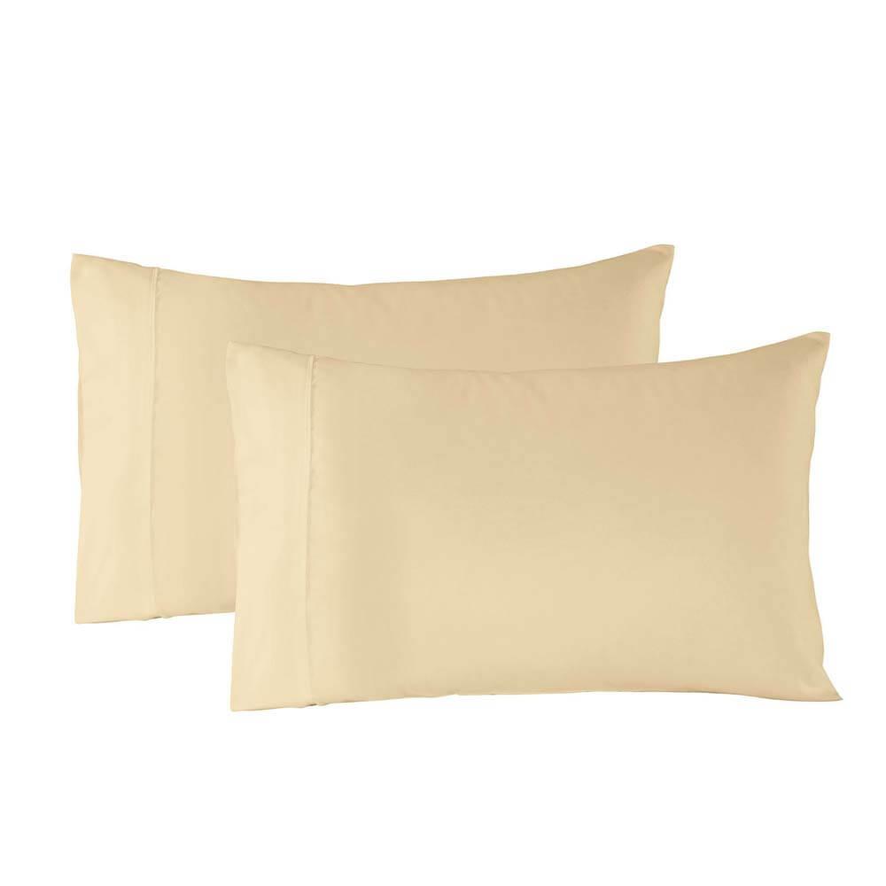 Royal Comfort Blended Bamboo Quilt Cover Set King Oatmeal