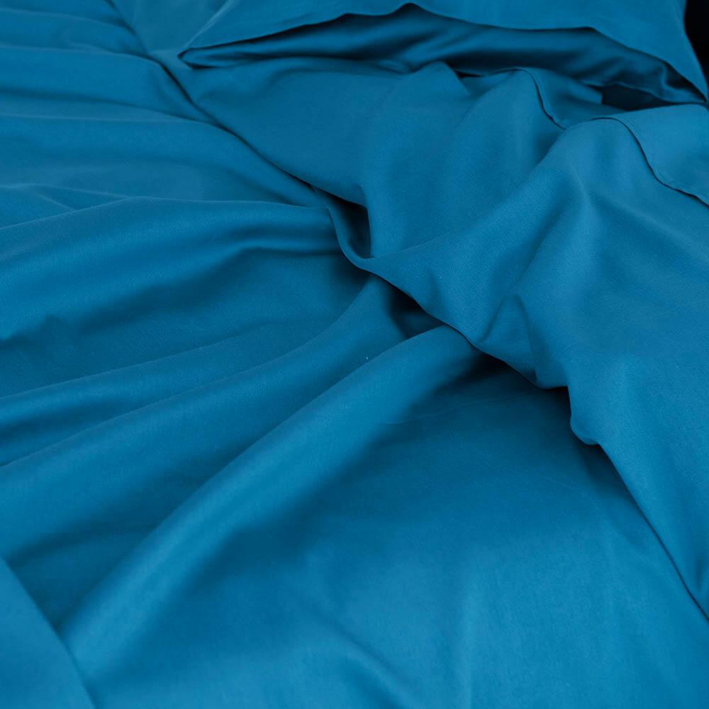 Royal Comfort Balmain 1000TC Bamboo Cotton Sheet Set King Mineral Blue