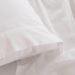 Royal Comfort Washed 100 % Cotton Sheet Set Double White