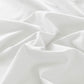 Royal Comfort Washed 100 % Cotton Sheet Set Double White