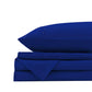 Royal Comfort Washed 100% Cotton Sheet Set Queen Royal Blue