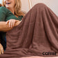 Royal Comfort Plush Coffee Blanket