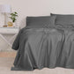 Royal Comfort Kensington 1200TC 100% Cotton Stripe Bed Sheet Set Super King Charcoal