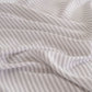 Royal Comfort Blend Sheet Set with Stripe King Grey