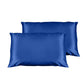 Casa Decor Luxury Satin Pillowcases Twin Pack - Navy