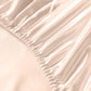 Royal Comfort 3 Piece Satin Sheet Set Queen Champagne Pink