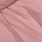 Royal Comfort Kensington 1200TC 100% Cotton Stripe Bed Sheet Set Super King Desert Rose