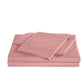 Royal Comfort Kensington 1200TC 100% Cotton Stripe Quilt Cover Set King Desert Rose