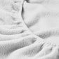 Royal Comfort Polar Fleece Flannel Sheet Set Double White
