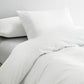 Royal Comfort Jersey Cotton Quilt Cover Set Queen White