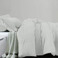 Royal Comfort Jersey Cotton Quilt Cover Set Queen Grey Marle