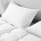 Royal Comfort Jersey Cotton Quilt Cover Set King White