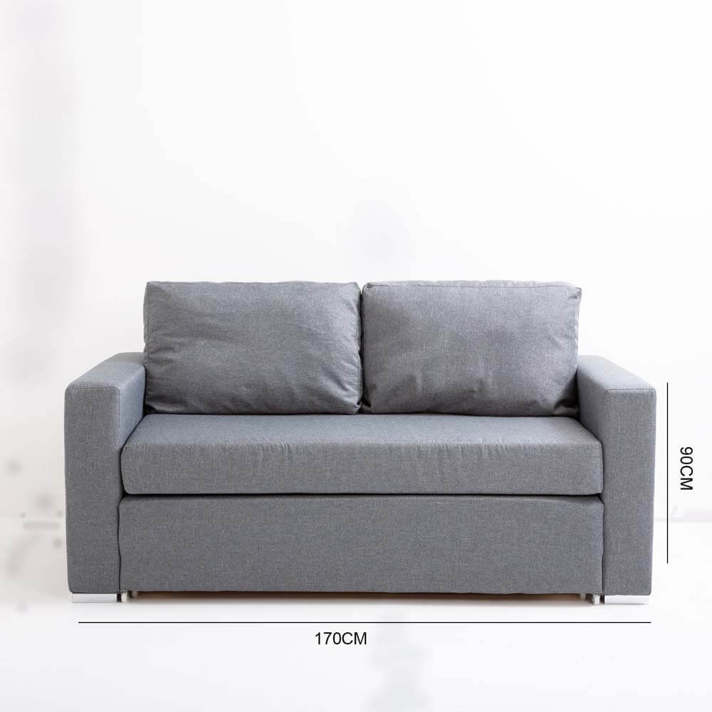 Casa Decor Selena 2 In 1 Sofa - Grey