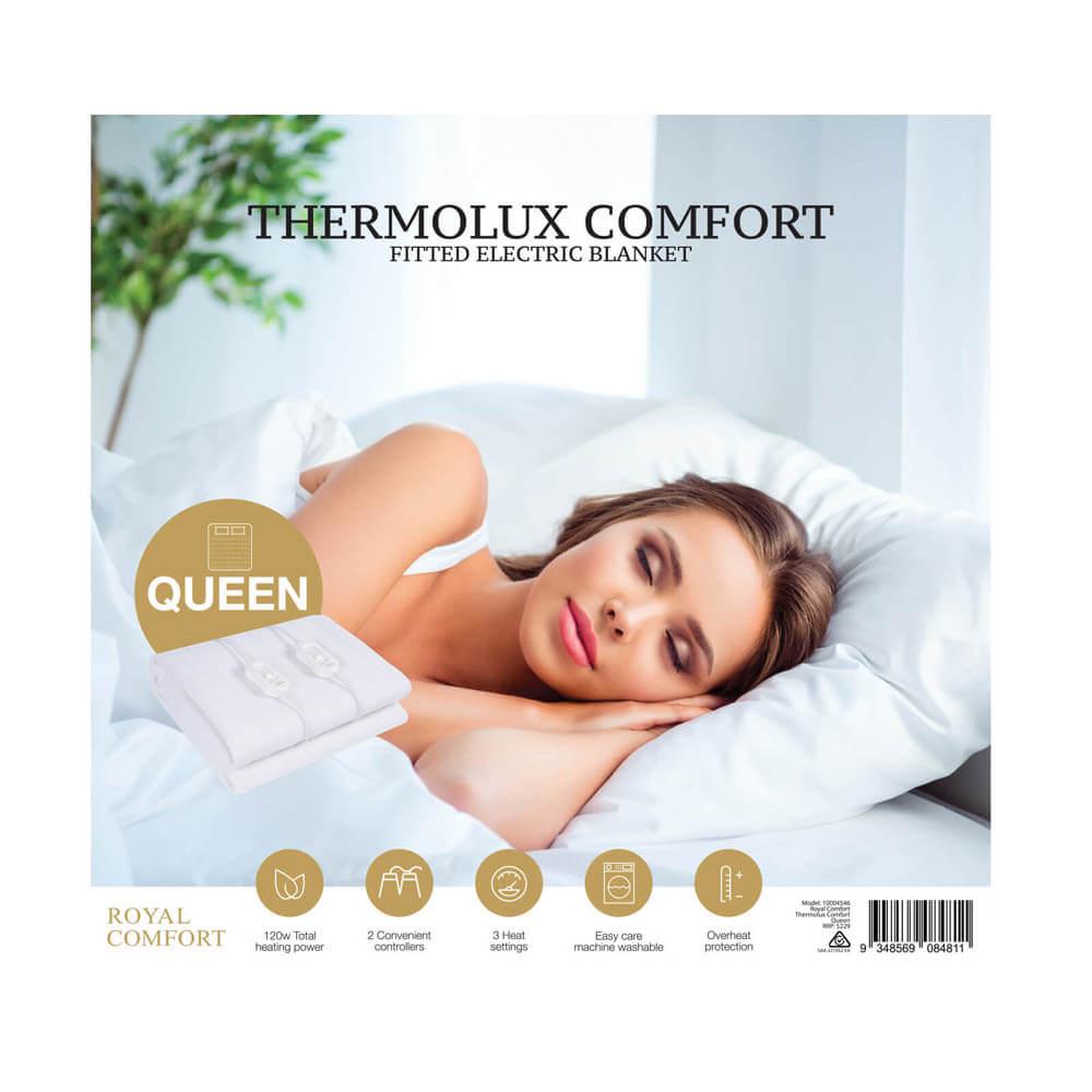 Royal Comfort Thermolux Comfort Queen Electric Blanket