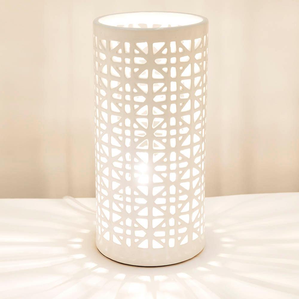 Oprah Table Lamp White