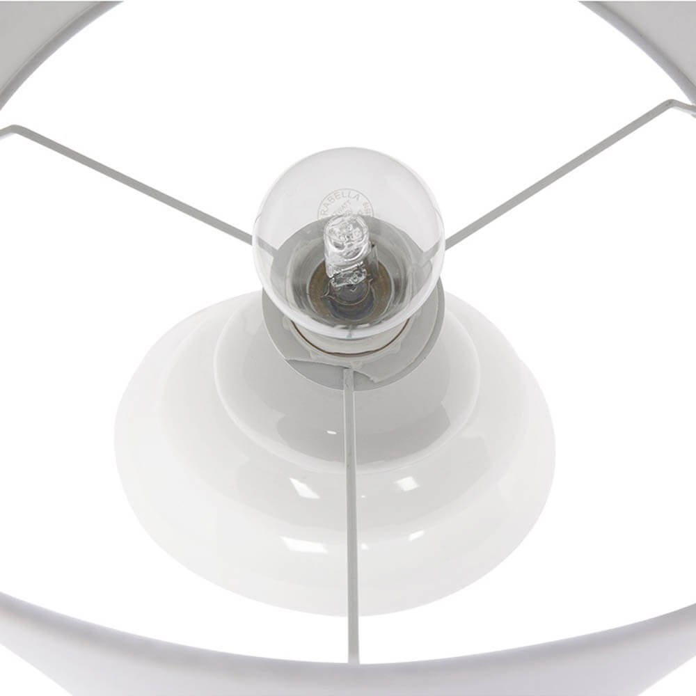 Koa Table Lamp White Matt Ceramic