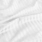 Kensington 1200TC Cotton Sheet Set In Stripe Double White