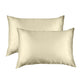 Mulberry Silk Pillow Case Twin Pack - Champagne
