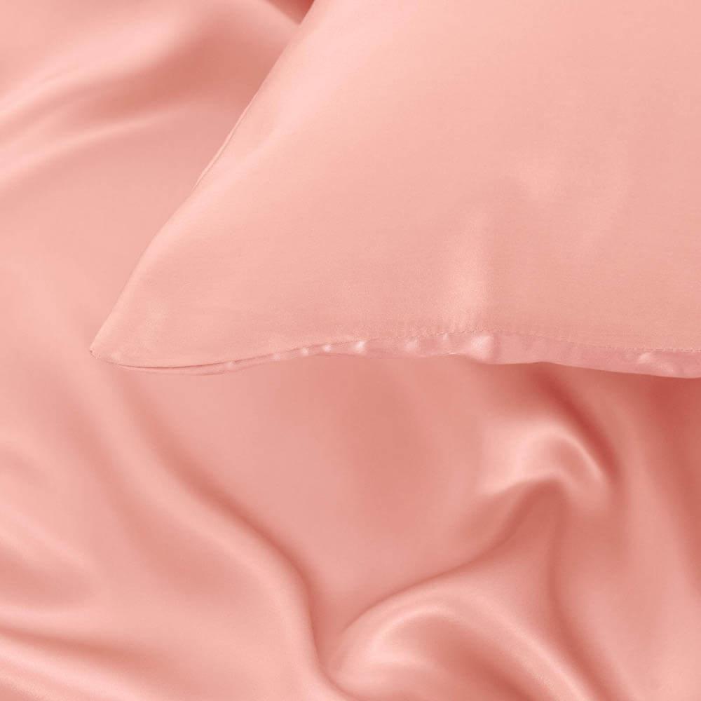 Pure Silk Pillow Case By Royal Comfort-Blush