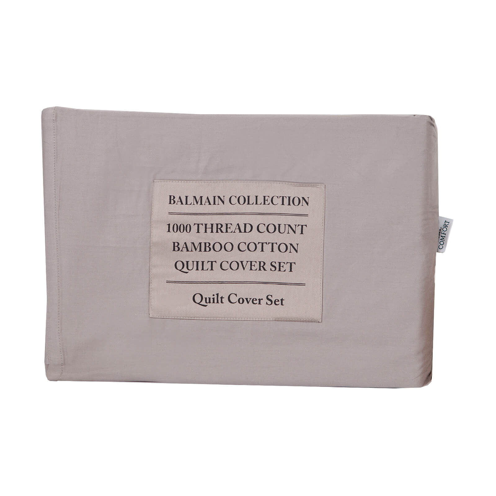 Royal Comfort Balmain 1000TC Bamboo Cotton Quilt Cover Set King Dove