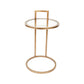 Maxie Side Table Antique Gold