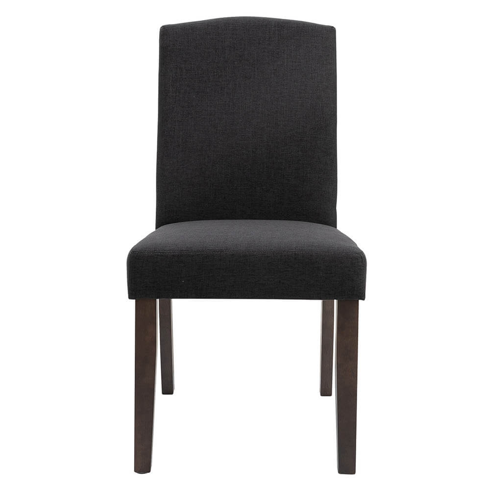 Lethbridge Dining Chair Set of 2 Charcoal