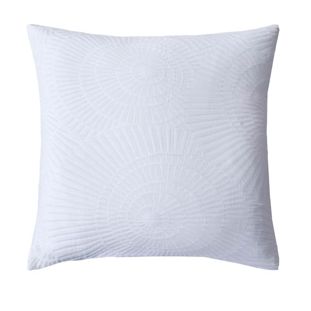 Byron European Pillowcase White