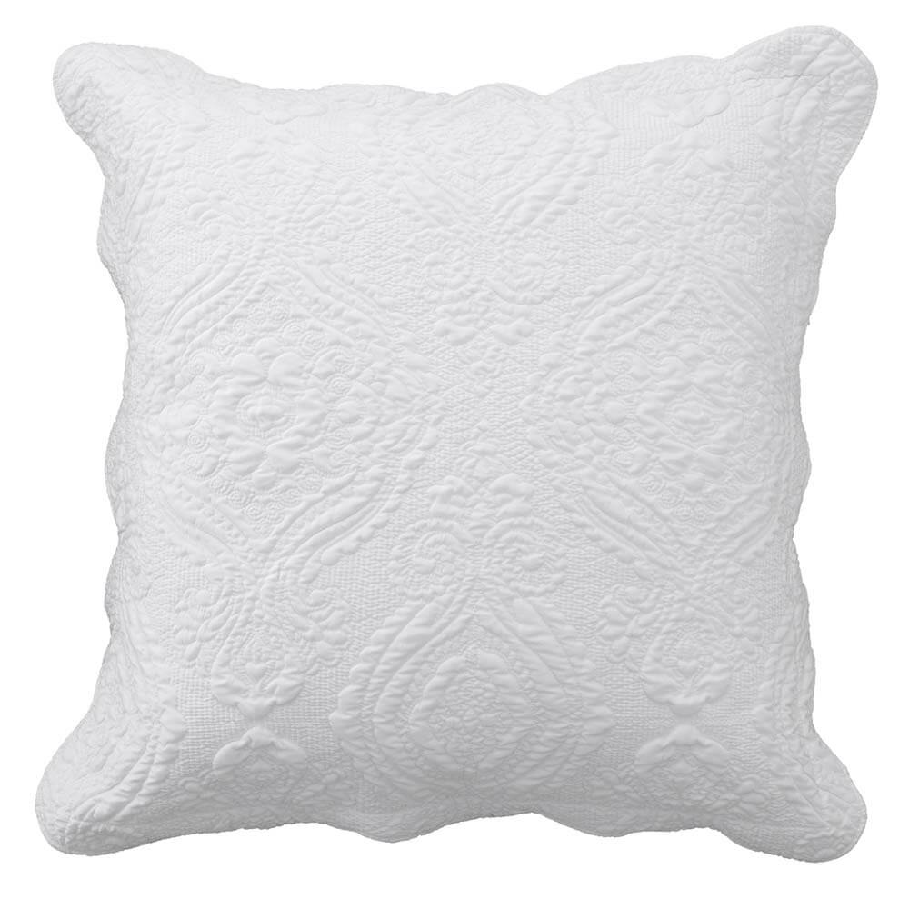 Cordelia European Pillowcase White