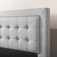 Tufted Button Upholstered Double Bed Frame