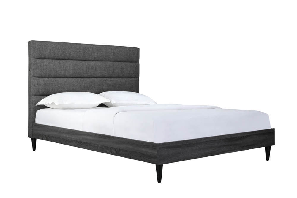 Eclipse Upholstered Queen Bed Frame
