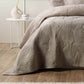 Kairo Coverlet Set Taupe Queen/King
