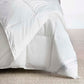 Relax Right Microfibre All Seasons Quilt White Single