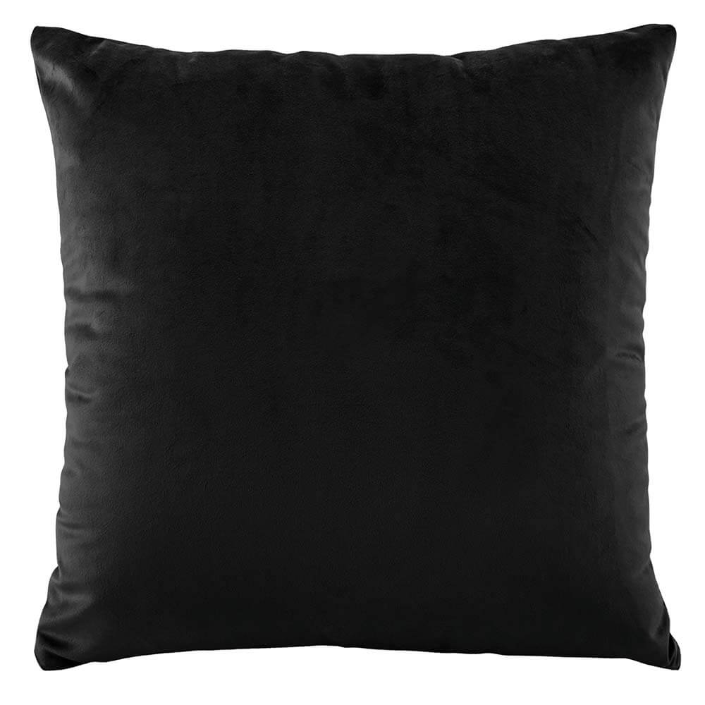 Vivid Velvet European Pillowcase Black