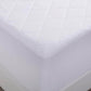Comfort In Cotton Quilted Mattress Protector White Single