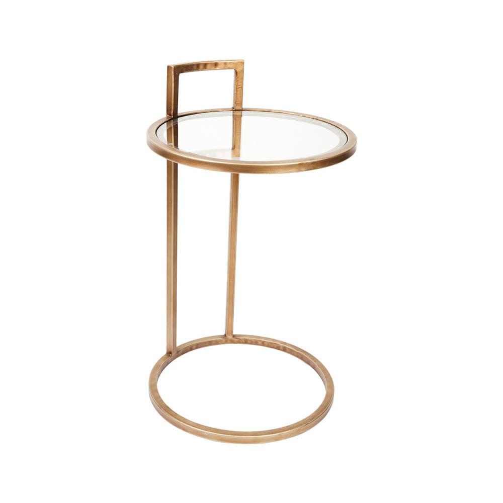 Maxie Side Table Antique Gold