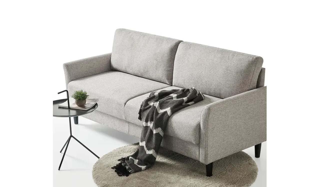 Jackie 3 Seat Sofa Soft Grey