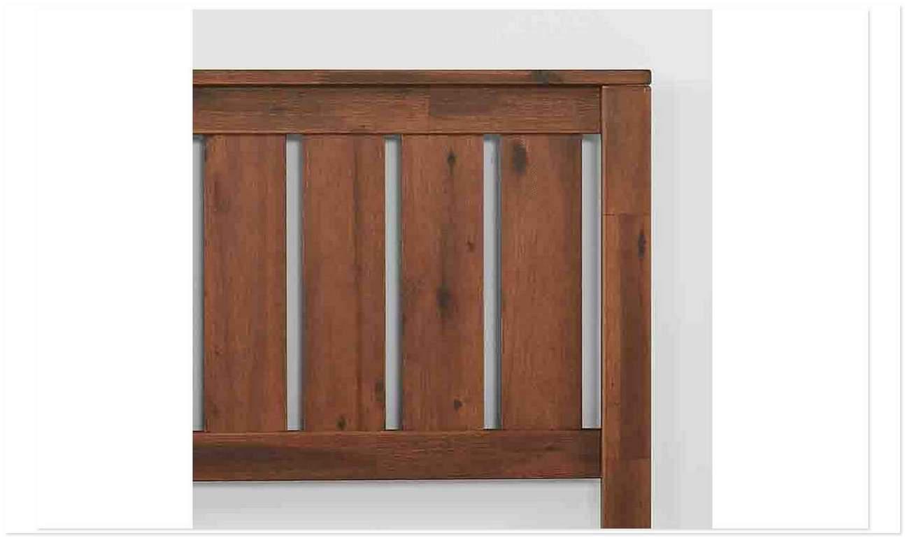 Ritzy Solid Wood Bed Frame - Antique Expresso